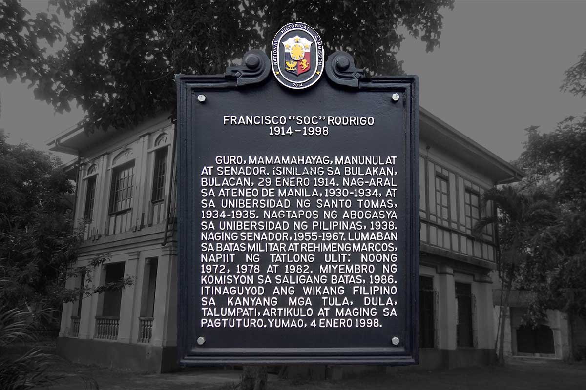 Francisco Rodrigo Historical Marker